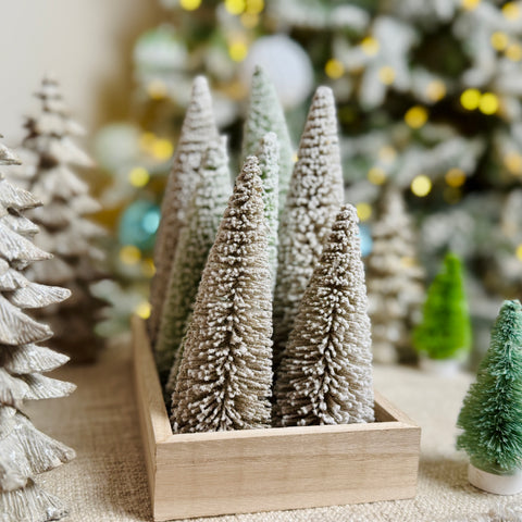 Snowy Tree Grove on Base for Just Jill