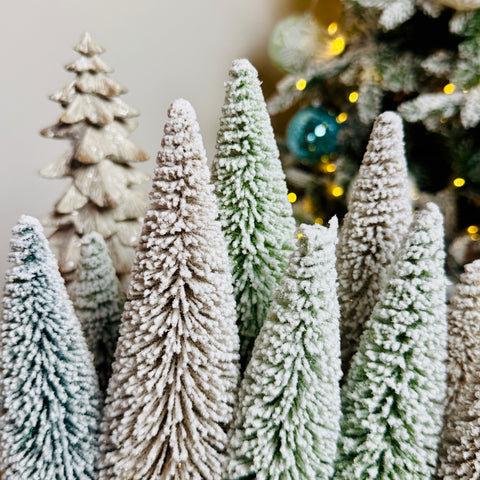 Snowy Tree Grove on Base for Just Jill