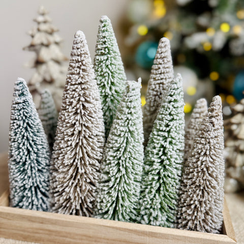 Snowy Tree Grove on Base for Just Jill