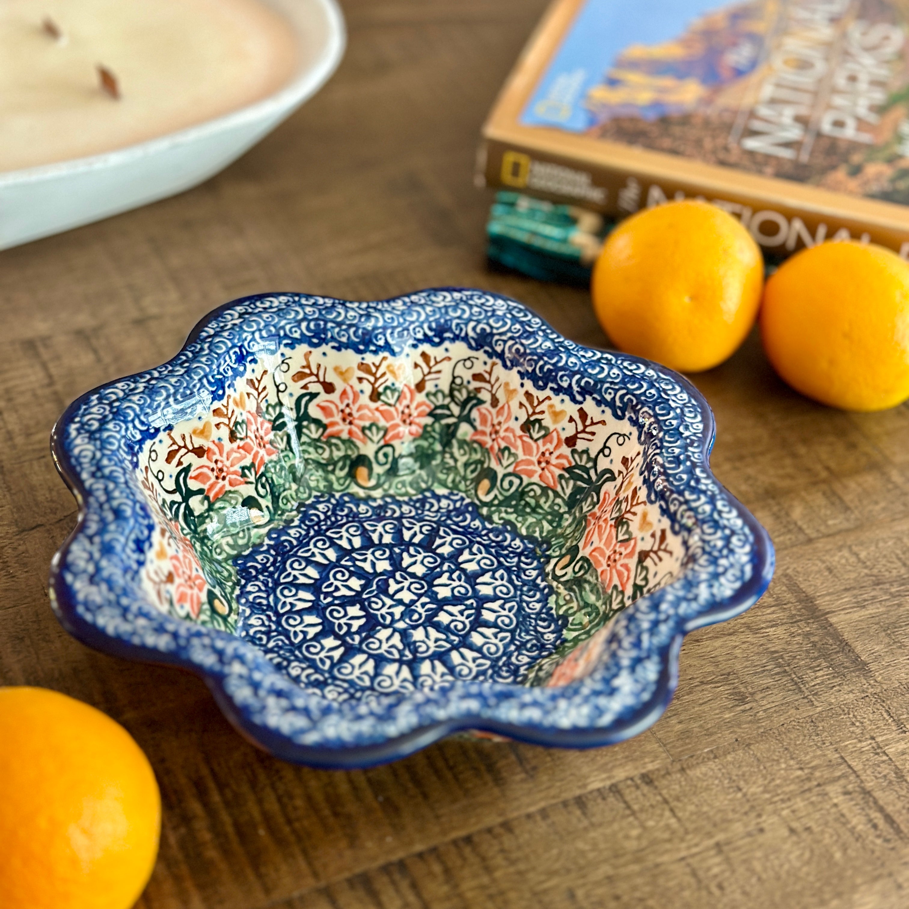 Polish store Pottery Fruit Bowl