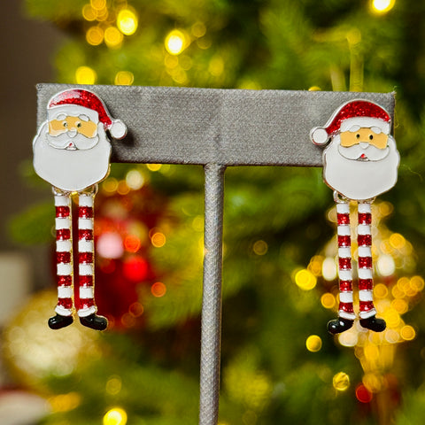 Novelty Holiday Dangle Leggy Earrings