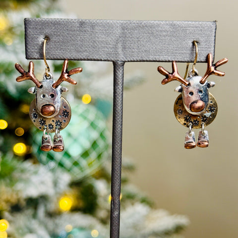 Novelty Holiday Earring and Necklace Set For Just Jill