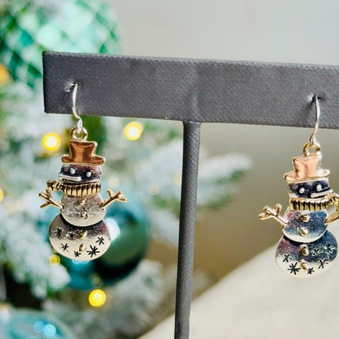 Novelty Holiday Earring and Necklace Set For Just Jill