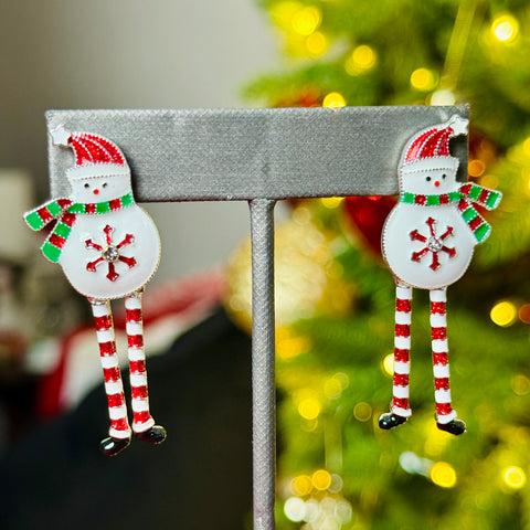 Novelty Holiday Dangle Leggy Earrings
