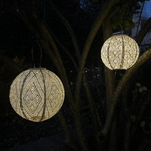 Load image into Gallery viewer, LUMIZ Battery Powered LED Set of 2 Light Taupe Outdoor Lanterns
