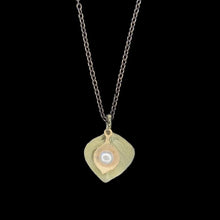 Load image into Gallery viewer, Michael Michaud Dainty Round Leaf Eucalyptus Pendant
