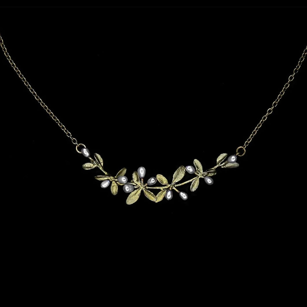 Michael Michaud Flowering Thyme Bar Necklace