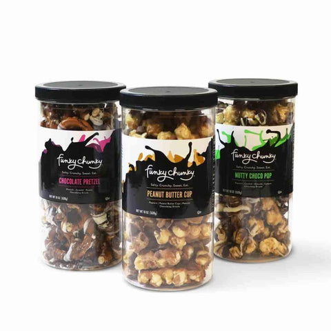 Funky Chunky Nutty and Sweet Triple Flavor Gift Pack