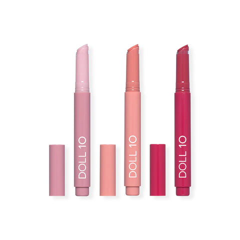 Doll 10 Peptide Plumping Lip oil Trio "Sweet Sensations"