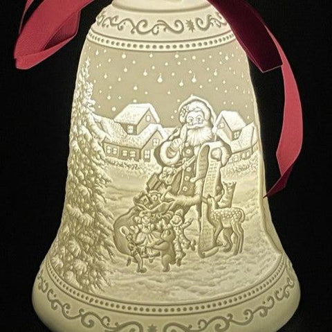 Luumii Lights Christmas Bell Ornament