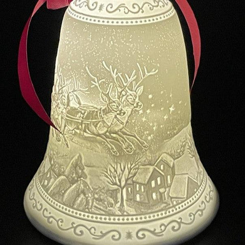 Luumii Lights Christmas Bell Ornament