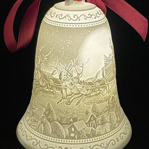 Luumii Lights Christmas Bell Ornament