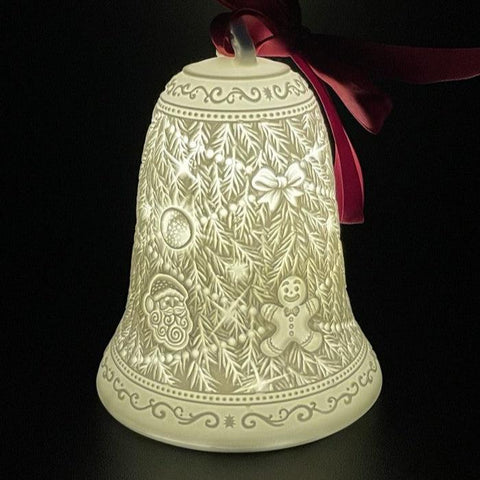 Luumii Lights Christmas Bell Ornament