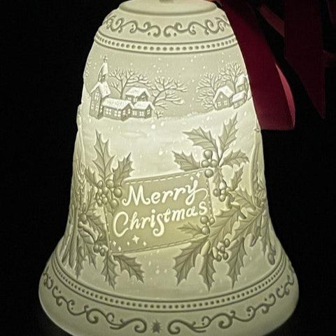 Luumii Lights Christmas Bell Ornament