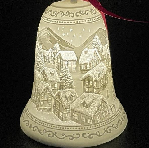 Luumii Lights Christmas Bell Ornament