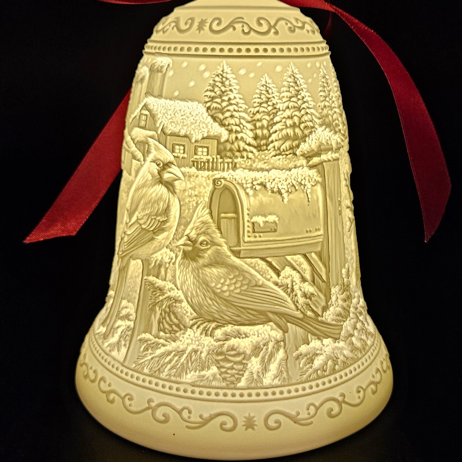 Luumii Lights Porcelain Christmas Bell Ornament – Just Jill Shop