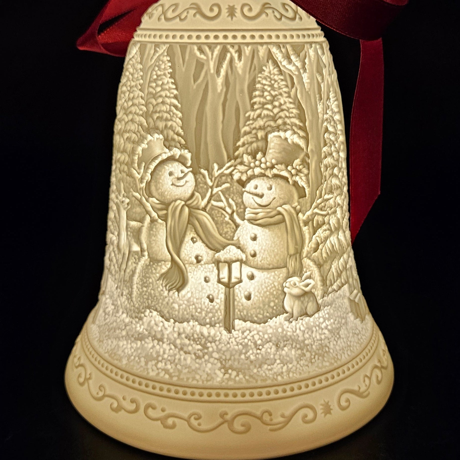 Luumii Lights Porcelain Christmas Bell Ornament – Just Jill Shop