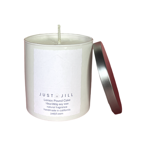Just Jill Scented Candles Spiced Honey Tonka and Lemon Pound Cake (2 pack)