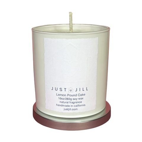 Just Jill Scented Candles Spiced Honey Tonka and Lemon Pound Cake (2 pack)