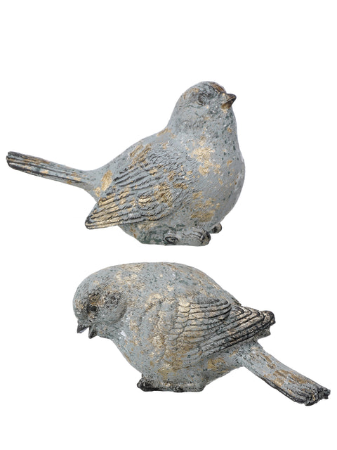Set of 2 Indoor/Outdoor Rustic Birds for Just Jill