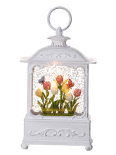 Load image into Gallery viewer, Tulip Garden Glitter Lantern for Just Jill
