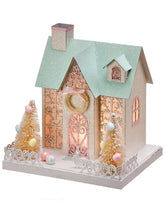 Load image into Gallery viewer, Elegant Illuminated Easter House for Just Jill

