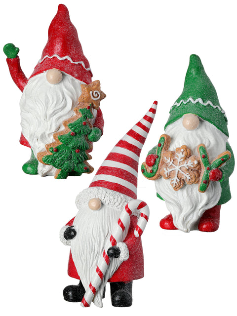 Set of 3 Gingerbread Gnomes for Just Jill