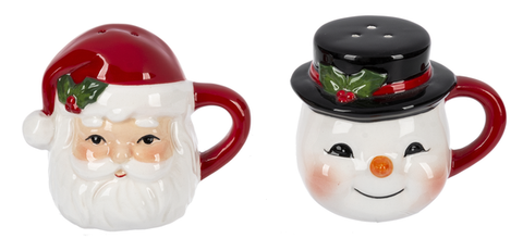 Holiday Salt and Pepper Shakers for Just Jill