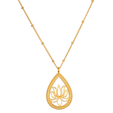 Satya Open to Possibilities Lotus Necklace