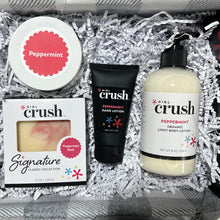 Load image into Gallery viewer, Girl Crush Peppermint Essentials Bath and Body Collection
