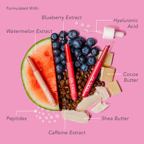 Doll 10 Peptide Plumping Lip oil Trio "Sweet Sensations"