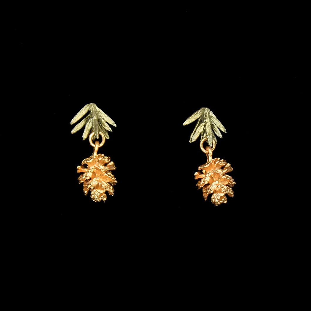 Michael Michaud Pine Needle Post Earrings