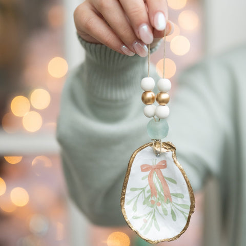 Grit and Grace Printed Hue Christmas Ornaments