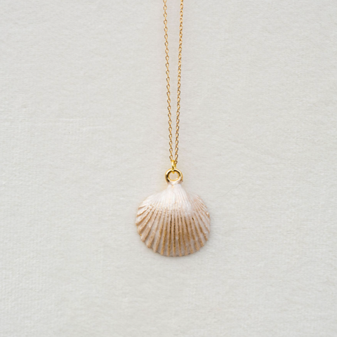 Grit and Grace Studio Large Sea Shell Necklace