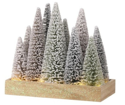 Snowy Tree Grove on Base for Just Jill