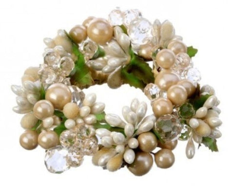 Set of 4 Mini Jeweled Berry Rings-BOGO OFFER