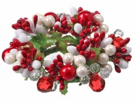 Set of 4 Mini Jeweled Berry Rings-BOGO OFFER