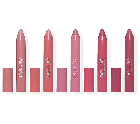 Doll 10 One Kiss at a Time Lip Crayon Collection