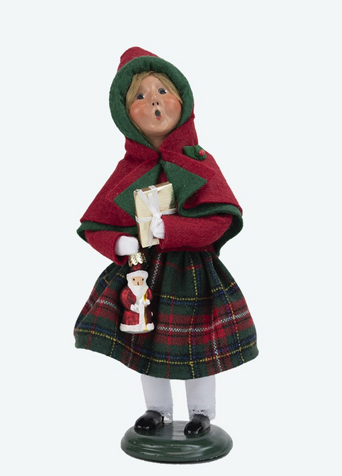 Byers' Choice Ornament Girl