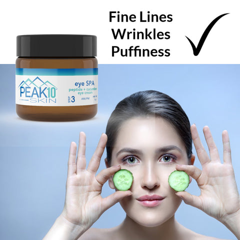 PEAK 10 SKIN® Eye Spa Peptide+Cucumber Eye Cream