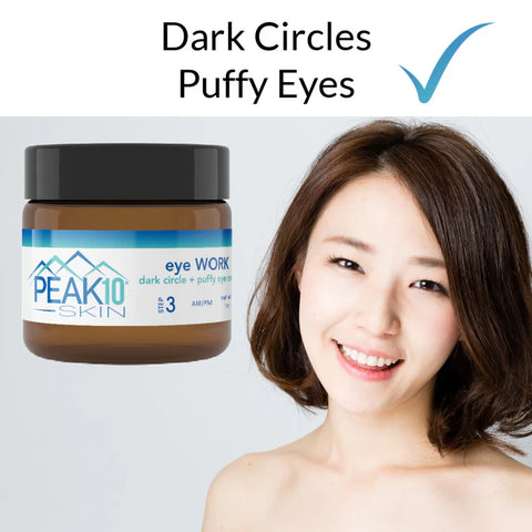 Peak 10 SKIN Eye WORK dark circle + puffy eye cream