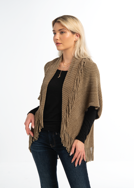The Perfect Fringe Fall Wrap