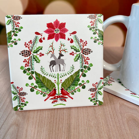 Holiday Coasters 4 pc Set for Just Jill