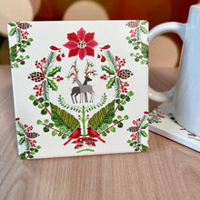 Load image into Gallery viewer, Holiday Coasters 4 pc Set for Just Jill
