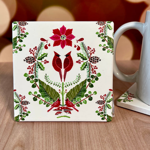 Holiday Coasters 4 pc Set for Just Jill