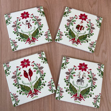 Load image into Gallery viewer, Holiday Coasters 4 pc Set for Just Jill
