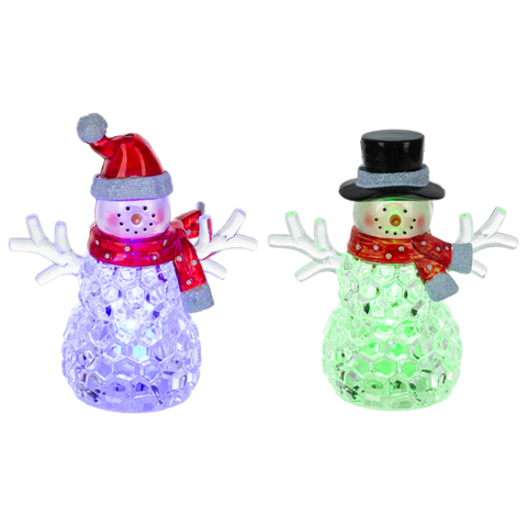 Choice of Mini Lighted Snowman