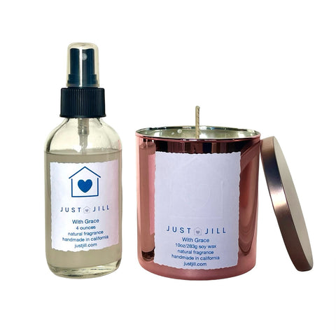 Just Jill Limited Edition "With Grace" Candle and Room Spray