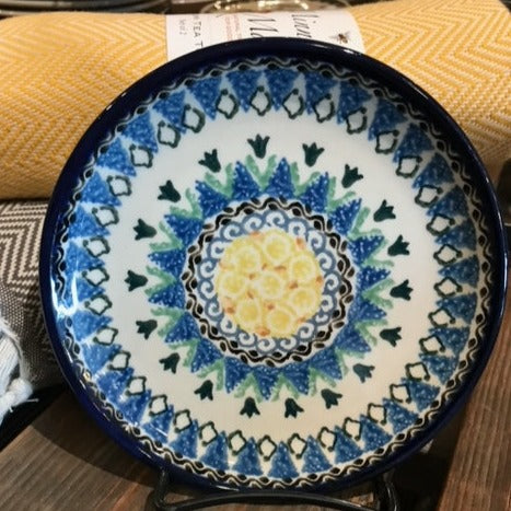 Polish Pottery Signature Bread and Butter Plates