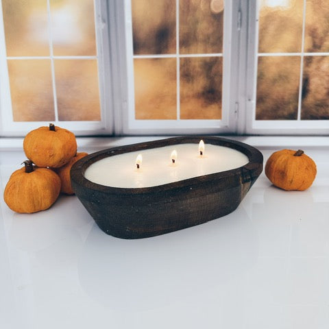 Just Jill Pumpkin Spice Dough Bowl Candle